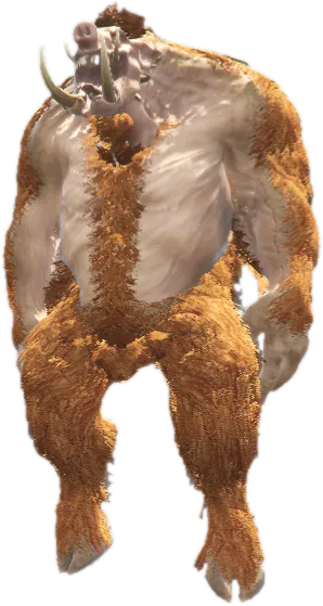 Transparent PNG of the GTA V ped nw_wereboar