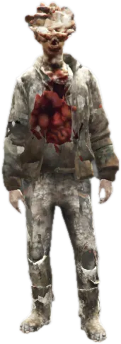 Transparent PNG of the GTA V ped nw_zombie2