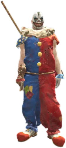 Transparent PNG of the GTA V ped nw_zombieclown