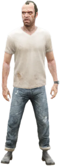 Transparent PNG of the GTA V ped player_two