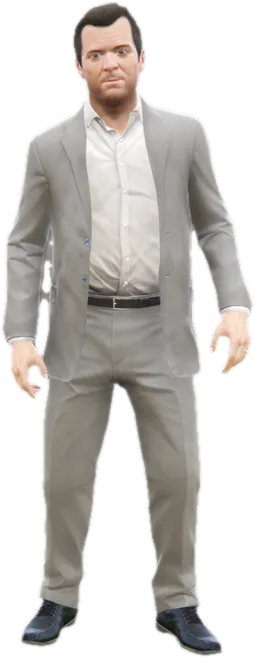 Transparent PNG of the GTA V ped player_zero