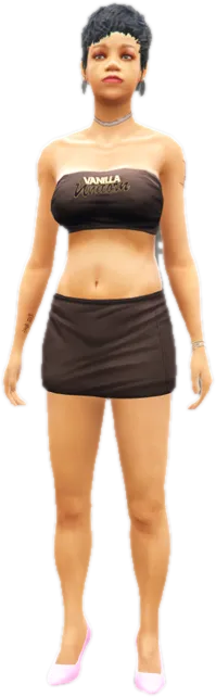 Transparent PNG of the GTA V ped s_f_y_bartender_01