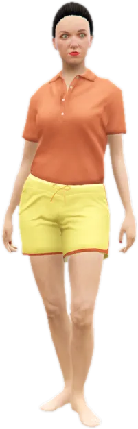 Transparent PNG of the GTA V ped s_f_y_baywatch_01