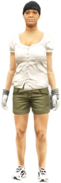 Transparent PNG of the GTA V ped s_f_y_migrant_01