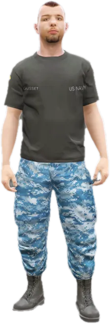 Transparent PNG of the GTA V ped s_m_m_ccrew_01