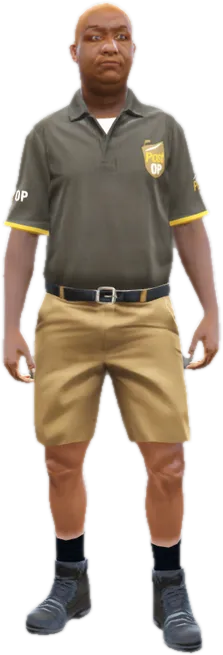 Transparent PNG of the GTA V ped s_m_m_ups_01