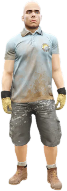 Transparent PNG of the GTA V ped s_m_y_construct_02