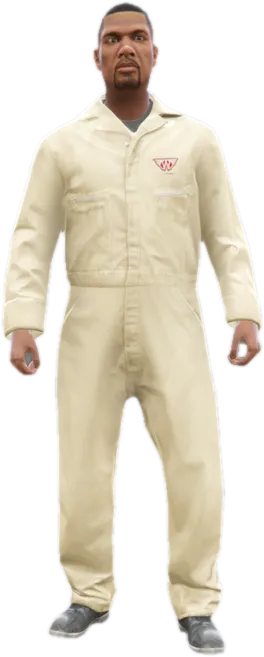 Transparent PNG of the GTA V ped s_m_y_dwservice_02