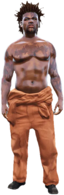 Transparent PNG of the GTA V ped s_m_y_prismuscl_01
