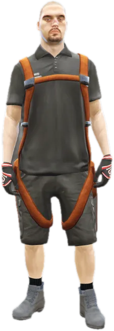 Transparent PNG of the GTA V ped s_m_y_winclean_01