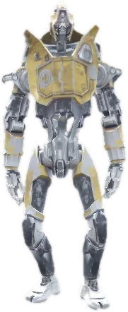 Transparent PNG of the GTA V ped sci_fi_battle_droid