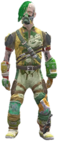 Transparent PNG of the GTA V ped toxic