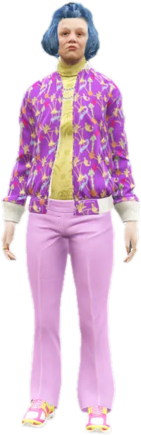 Transparent PNG of the GTA V ped u_f_o_eileen