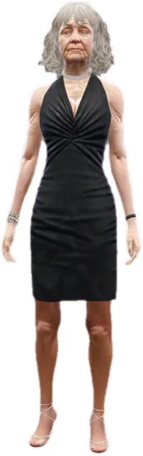 Transparent PNG of the GTA V ped u_f_o_moviestar