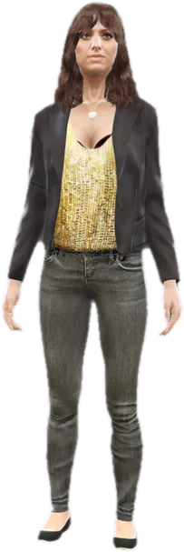 Transparent PNG of the GTA V ped u_f_y_mistress