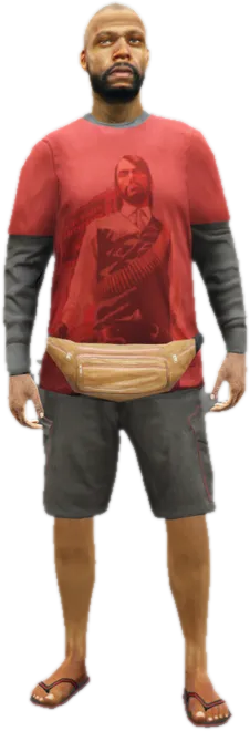 Transparent PNG of the GTA V ped u_m_m_bikehire_01