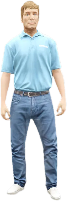 Transparent PNG of the GTA V ped u_m_y_baygor
