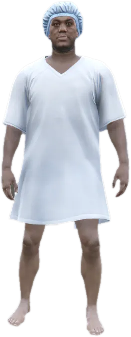 Transparent PNG of the GTA V ped u_m_y_corpse_01