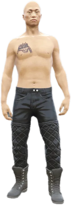 Transparent PNG of the GTA V ped u_m_y_dancelthr_01
