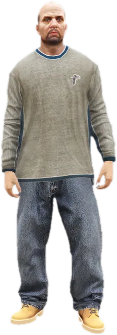 Transparent PNG of the GTA V ped u_m_y_fibmugger_01
