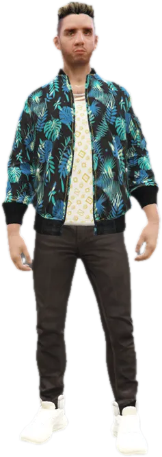 Transparent PNG of the GTA V ped u_m_y_gabriel
