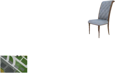 Transparent PNG of the GTA V prop ate_dining1_chair_a