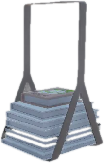 Transparent PNG of the GTA V prop ate_lounge1_bookcase_a