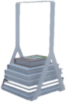 Transparent PNG of the GTA V prop ate_lounge1_bookcase_c