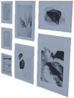 Transparent PNG of the GTA V prop ate_lounge1_deco_frame_f