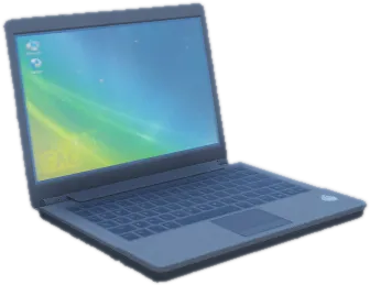 Transparent PNG of the GTA V prop bkr_ware05_laptop3