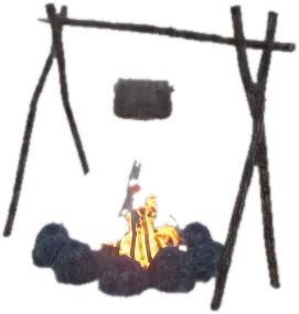Transparent PNG of the GTA V prop bzzz_survival_fire_b