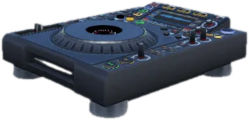 Transparent PNG of the GTA V prop h4_prop_battle_dj_deck_01a