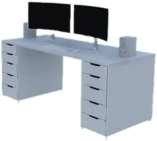 Transparent PNG of the GTA V prop ks_gaming_desk02