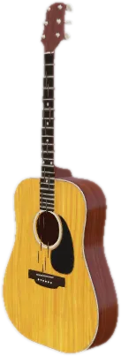 Transparent PNG of the GTA V prop prop_acc_guitar_01_d1