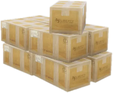 Transparent PNG of the GTA V prop prop_boxpile_01a