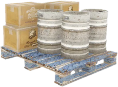 Transparent PNG of the GTA V prop prop_boxpile_09a