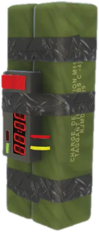 Transparent PNG of the GTA V prop prop_c4_final_green