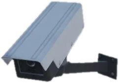 Transparent PNG of the GTA V prop prop_cctv_cam_01a