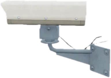 Transparent PNG of the GTA V prop prop_cctv_cam_03a