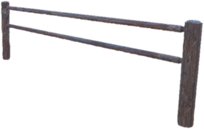 Transparent PNG of the GTA V prop prop_ch2_wdfence_01