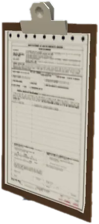 Transparent PNG of the GTA V prop prop_fib_clipboard