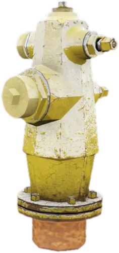 Transparent PNG of the GTA V prop prop_fire_hydrant_2