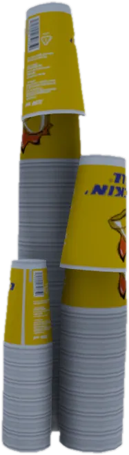 Transparent PNG of the GTA V prop prop_food_cb_cups02