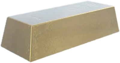 Transparent PNG of the GTA V prop prop_gold_bar