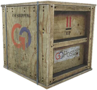 Transparent PNG of the GTA V prop prop_lev_crate_01