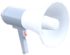 Transparent PNG of the GTA V prop prop_megaphone_01