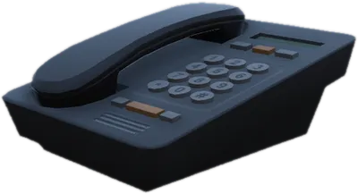 Transparent PNG of the GTA V prop prop_office_phone_tnt
