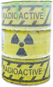 Transparent PNG of the GTA V prop prop_rad_waste_barrel_01