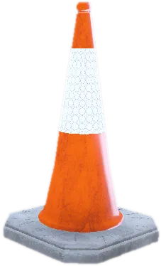 Transparent PNG of the GTA V prop prop_roadcone02a