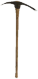 Transparent PNG of the GTA V prop prop_tool_pickaxe